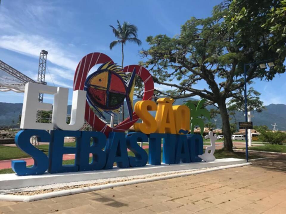 Casa-Sobrado Proximo A Balsa De Ilha Bela E Rodoviaria Hotel Sao Sebastiao  Ngoại thất bức ảnh